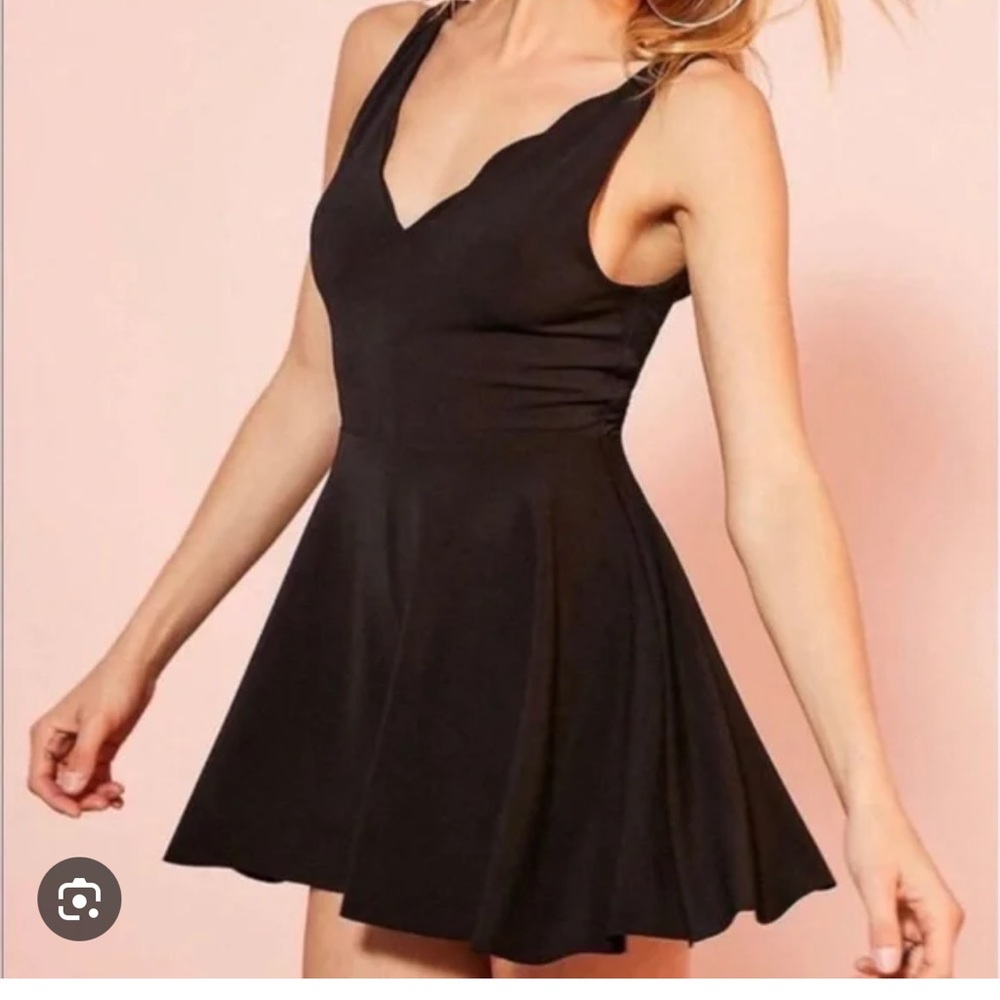 Black urban outfitters romper